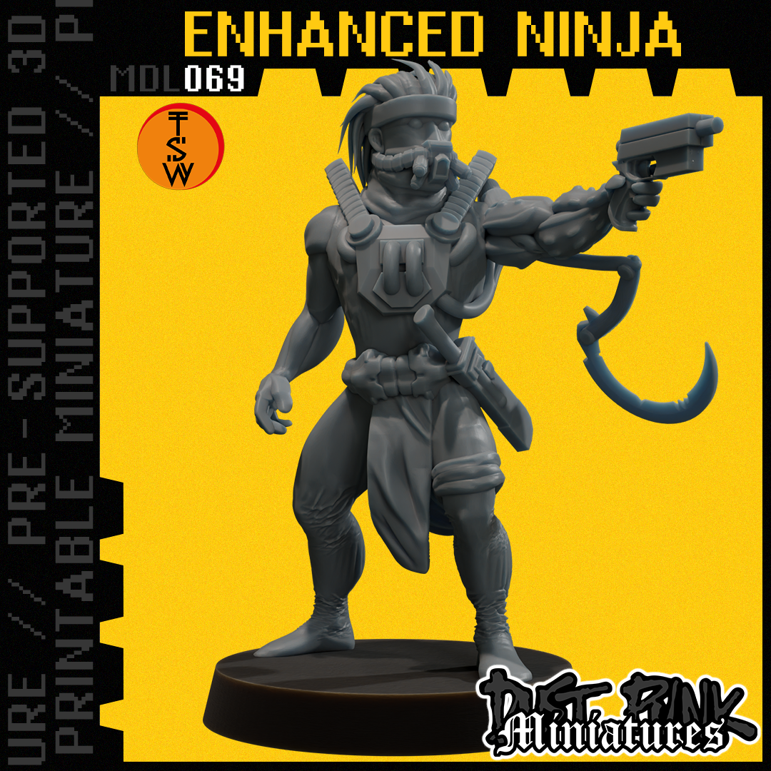 MDL069 ENHANCED NINJA [PRE-SUPPORTED]